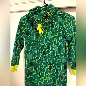 Dinosaur/Dragon zip up onesie